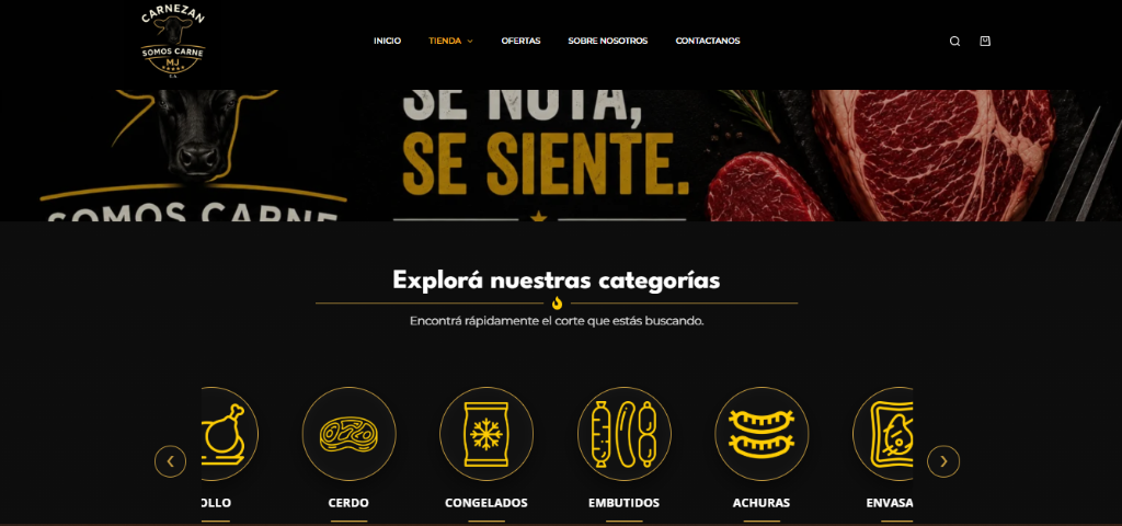 Carnezan Categorías de Carnes